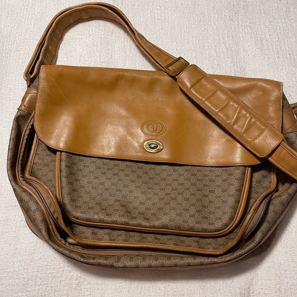Vintage Gucci Portfolio Bag